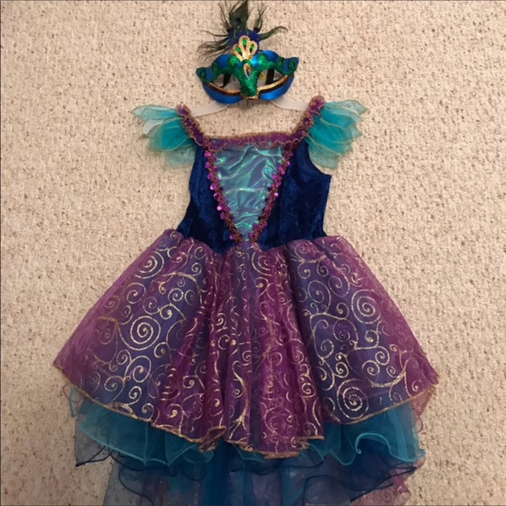 Toddler Peacock Costume 4T